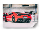 Ferrari 488 | Cuadro decorativo de Canvas Lab