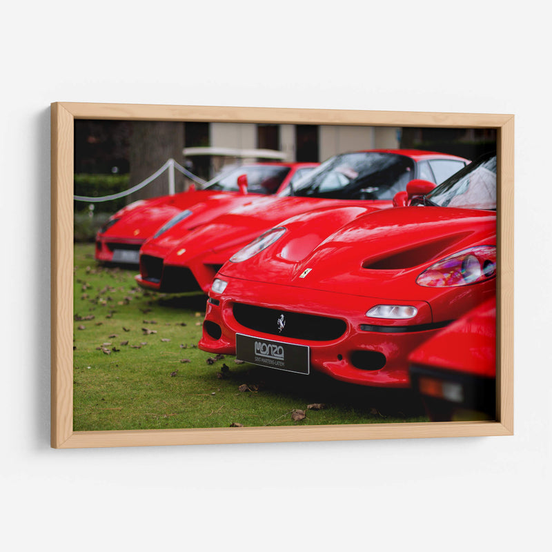 Ferraris rojos | Cuadro decorativo de Canvas Lab