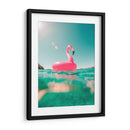 Flamingo inflable | Cuadro decorativo de Canvas Lab