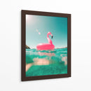 Flamingo inflable | Cuadro decorativo de Canvas Lab