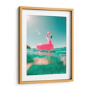 Flamingo inflable | Cuadro decorativo de Canvas Lab