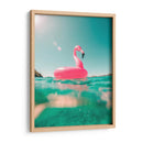 Flamingo inflable | Cuadro decorativo de Canvas Lab