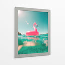 Flamingo inflable | Cuadro decorativo de Canvas Lab