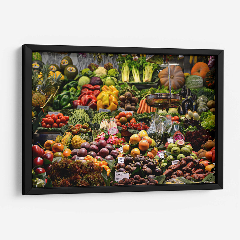 Frescura del mercado | Cuadro decorativo de Canvas Lab