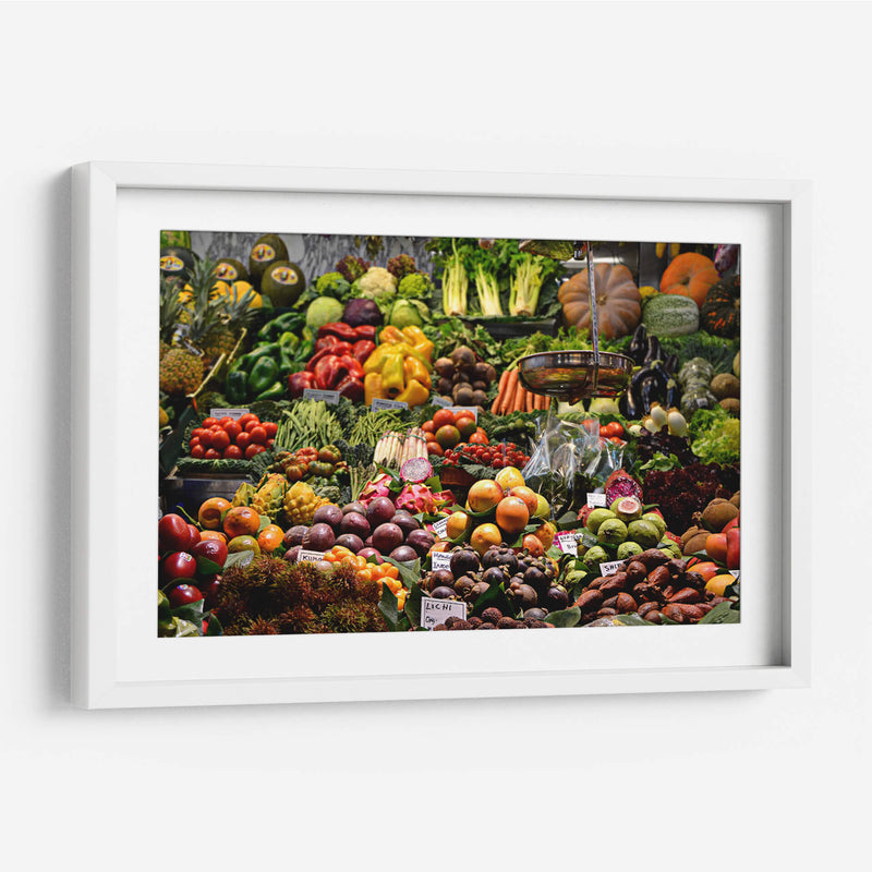 Frescura del mercado | Cuadro decorativo de Canvas Lab