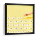 Fried glittered eggs | Cuadro decorativo de Canvas Lab
