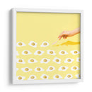 Fried glittered eggs | Cuadro decorativo de Canvas Lab