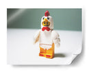 Gallo lego | Cuadro decorativo de Canvas Lab