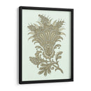 Celadon Del Adorno Floral I - Vision Studio | Cuadro decorativo de Canvas Lab