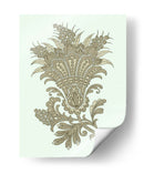 Celadon Del Adorno Floral I - Vision Studio | Cuadro decorativo de Canvas Lab