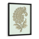 Celadon Del Adorno Floral II - Vision Studio | Cuadro decorativo de Canvas Lab