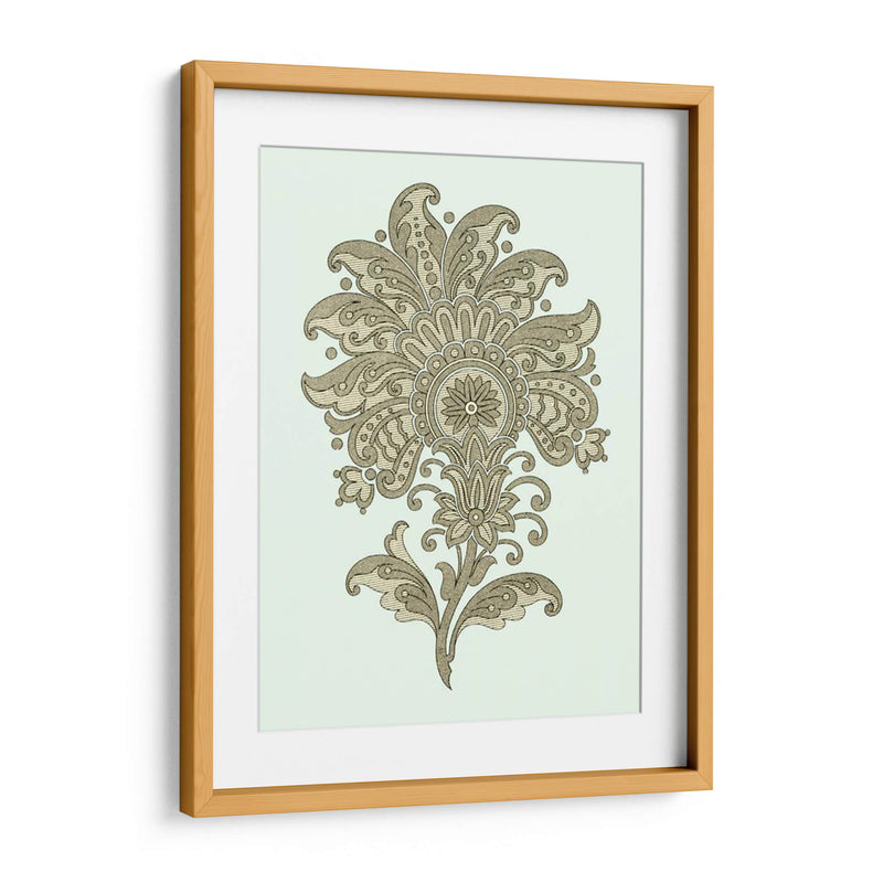 Celadon Floral Motif III - Vision Studio | Cuadro decorativo de Canvas Lab