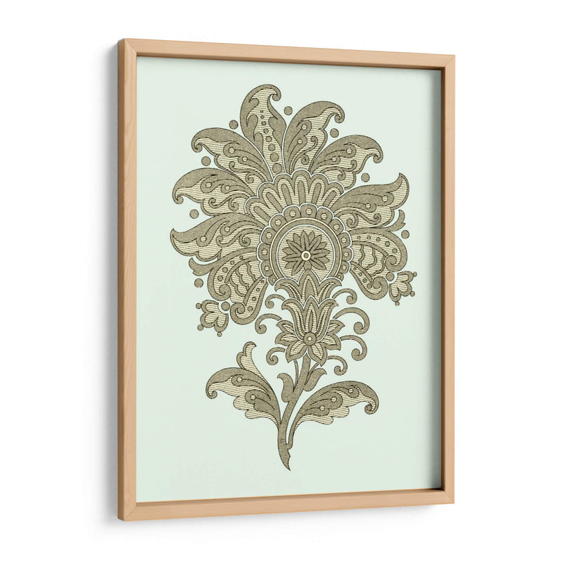 Celadon Floral Motif III - Vision Studio | Cuadro decorativo de Canvas Lab