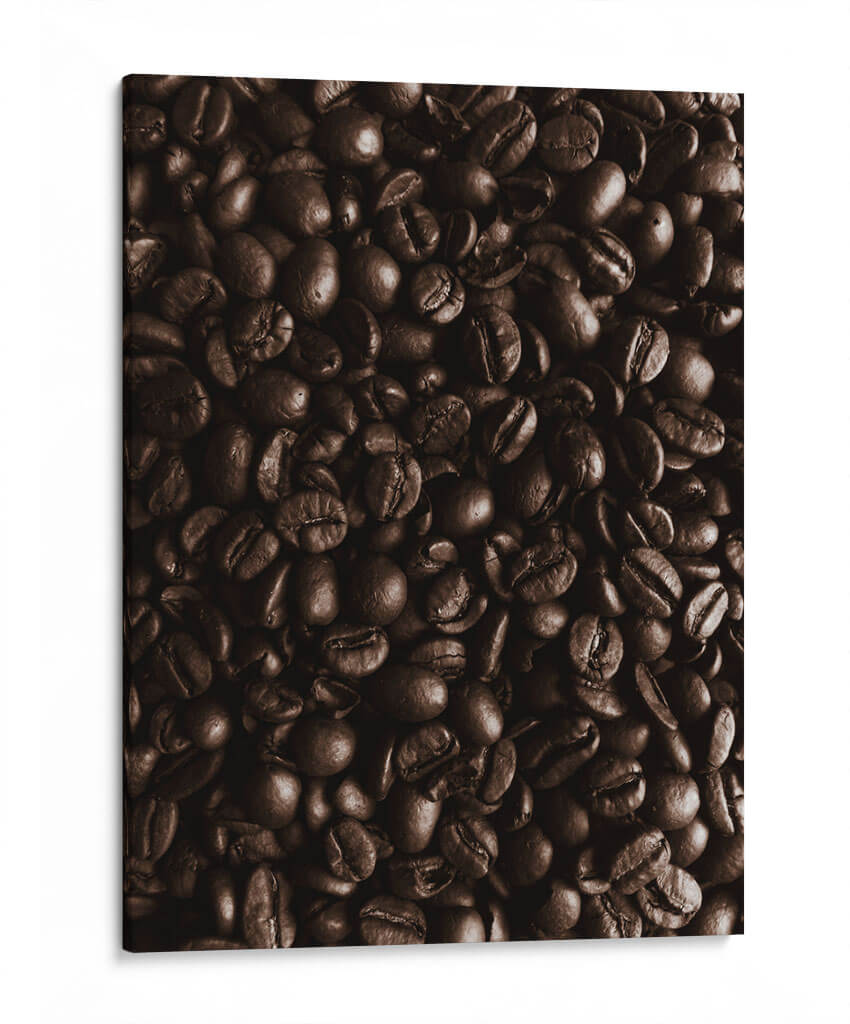 Granos de café a granel | Cuadro decorativo de Canvas Lab
