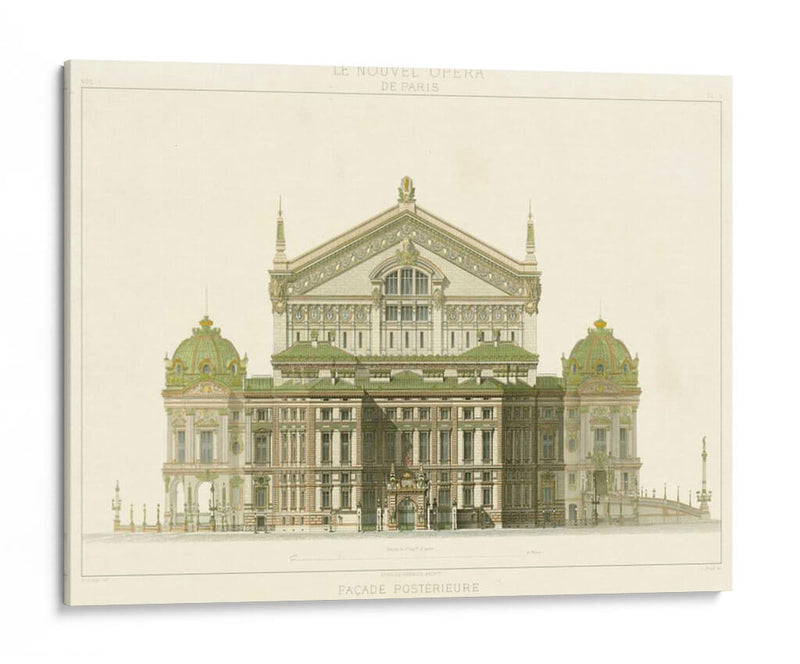 Opera De París I - Duchampt | Cuadro decorativo de Canvas Lab