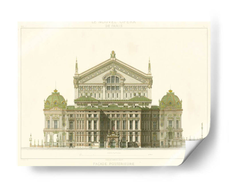 Opera De París I - Duchampt | Cuadro decorativo de Canvas Lab