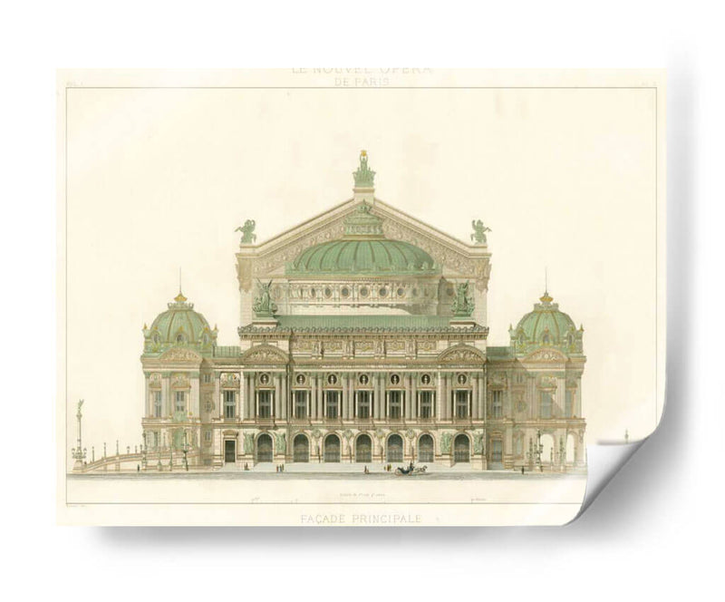 Opera De París II - Duchampt | Cuadro decorativo de Canvas Lab