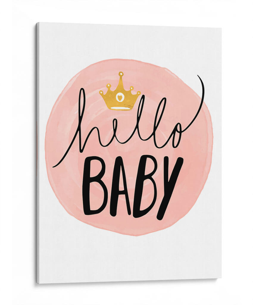 Hello baby | Cuadro decorativo de Canvas Lab
