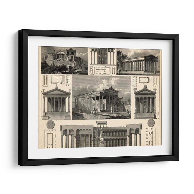 Antique City I Plan - Vision Studio | Cuadro decorativo de Canvas Lab