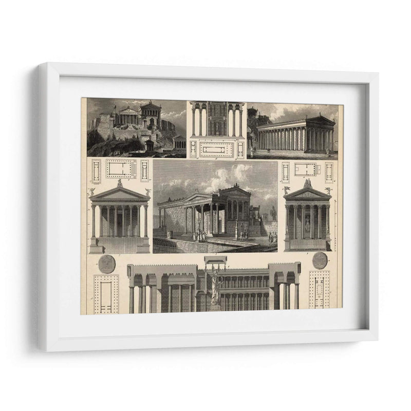 Antique City I Plan - Vision Studio | Cuadro decorativo de Canvas Lab