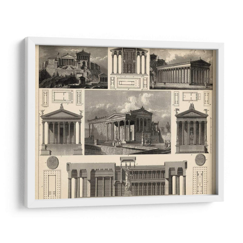 Antique City I Plan - Vision Studio | Cuadro decorativo de Canvas Lab