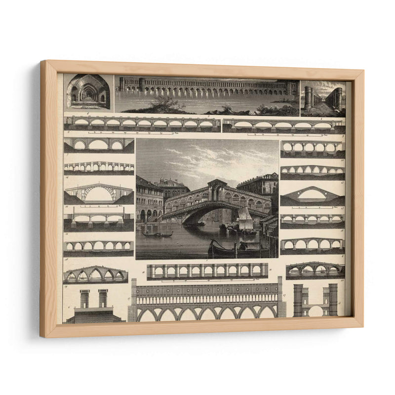 Antique City II Plan - Vision Studio | Cuadro decorativo de Canvas Lab