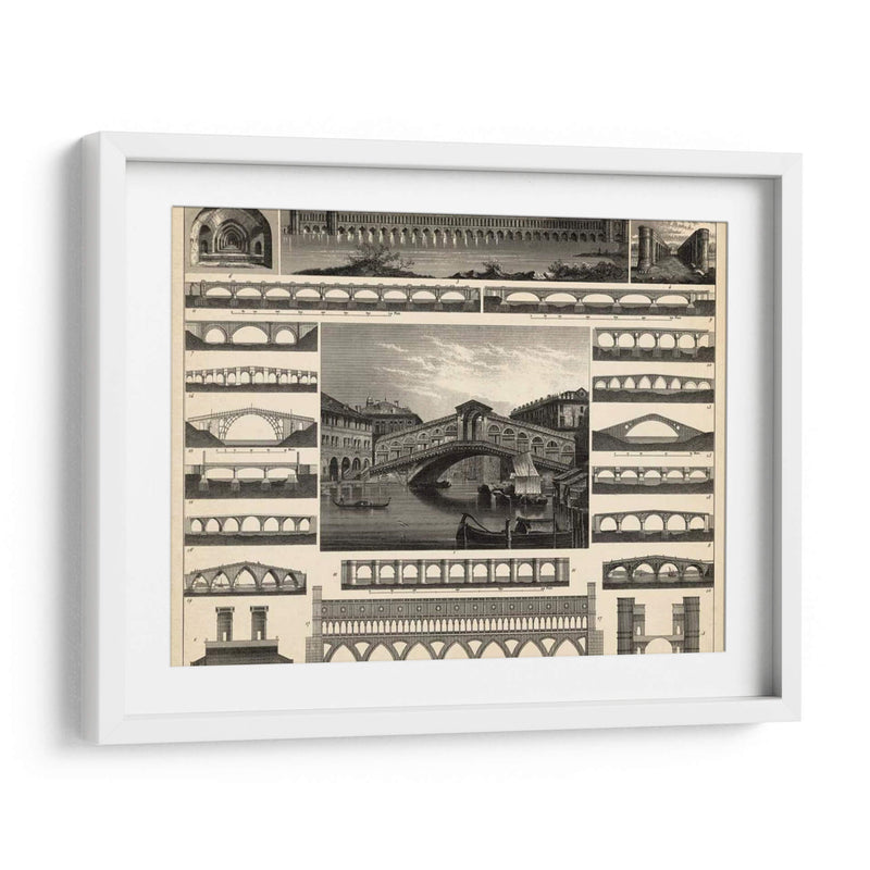 Antique City II Plan - Vision Studio | Cuadro decorativo de Canvas Lab