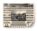 Antique City II Plan - Vision Studio | Cuadro decorativo de Canvas Lab