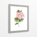 Hortensia rosa de acuarela | Cuadro decorativo de Canvas Lab