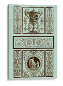 Panel Pergolesi En Celadon II - Pergolesi | Cuadro decorativo de Canvas Lab