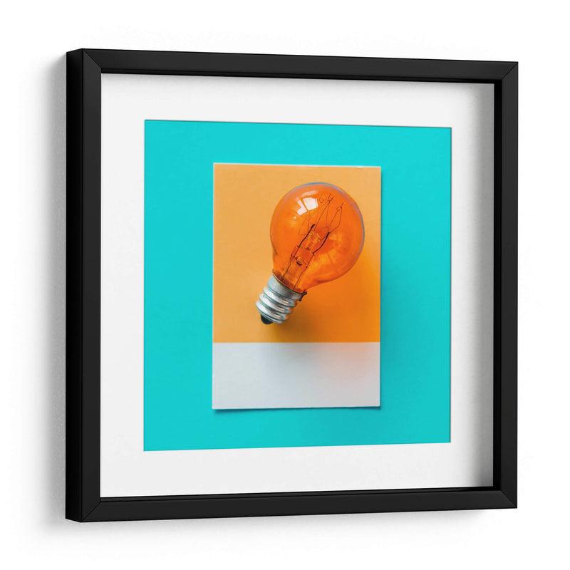 Idea anaranjada | Cuadro decorativo de Canvas Lab
