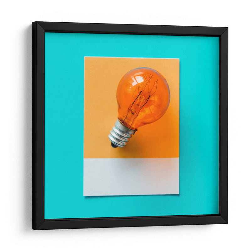 Idea anaranjada | Cuadro decorativo de Canvas Lab