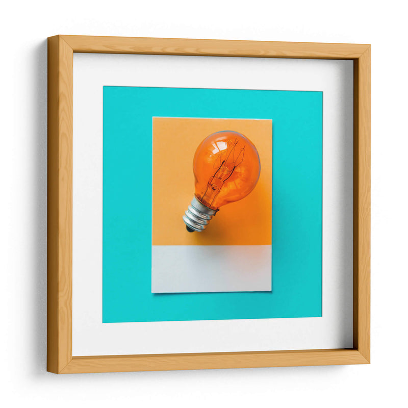 Idea anaranjada | Cuadro decorativo de Canvas Lab