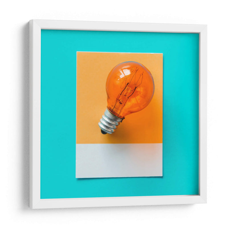 Idea anaranjada | Cuadro decorativo de Canvas Lab
