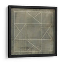 Geométrica Blueprint II - Vision Studio | Cuadro decorativo de Canvas Lab