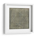 Geométrica Blueprint II - Vision Studio | Cuadro decorativo de Canvas Lab