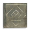 Geométricos Blueprint V - Vision Studio | Cuadro decorativo de Canvas Lab