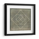 Geométricos Blueprint V - Vision Studio | Cuadro decorativo de Canvas Lab