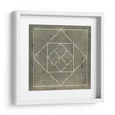 Geométricos Blueprint V - Vision Studio | Cuadro decorativo de Canvas Lab