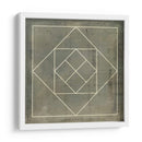 Geométricos Blueprint V - Vision Studio | Cuadro decorativo de Canvas Lab