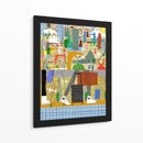 El aeropuerto de Londres | Cuadro decorativo de Canvas Lab