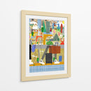El aeropuerto de Londres | Cuadro decorativo de Canvas Lab