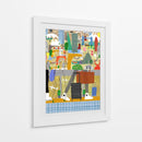 El aeropuerto de Londres | Cuadro decorativo de Canvas Lab