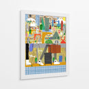 El aeropuerto de Londres | Cuadro decorativo de Canvas Lab