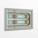 Salón Francés Puertas II - Vision Studio | Cuadro decorativo de Canvas Lab