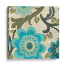 Peacock Flores I - June Erica Vess | Cuadro decorativo de Canvas Lab