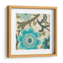 Peacock Flores I - June Erica Vess | Cuadro decorativo de Canvas Lab