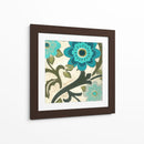 Peacock Flores II - June Erica Vess | Cuadro decorativo de Canvas Lab