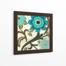 Peacock Flores II - June Erica Vess | Cuadro decorativo de Canvas Lab