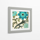 Peacock Flores II - June Erica Vess | Cuadro decorativo de Canvas Lab